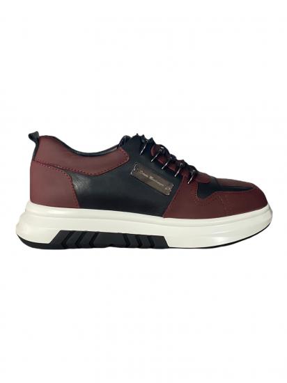 Hakiki Deri Erkek Spor Ayakkabı Bordo - DM Shoes